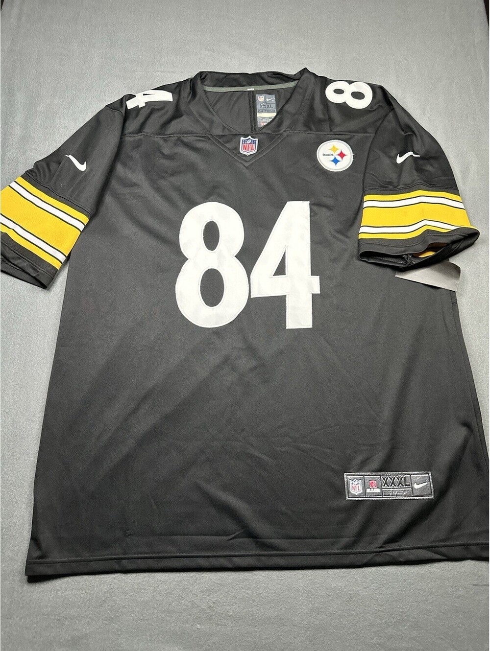 NWT Nike NFL Jersey Mens XXL Black Pittsburgh Steelers 84 Antonio Brown